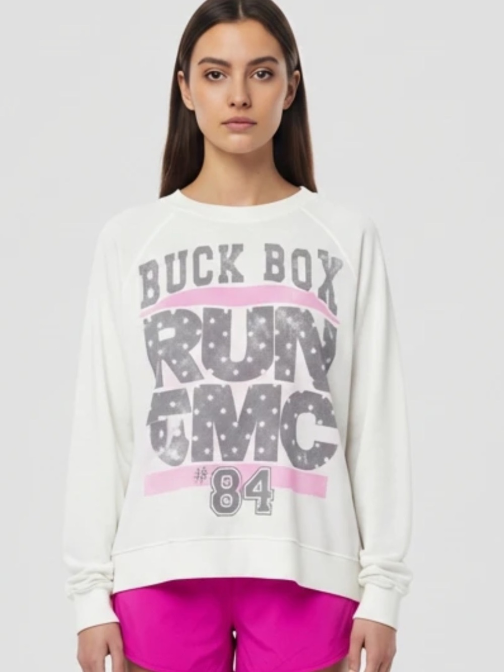 Recycled Karma Rare RUNDMC oversized top